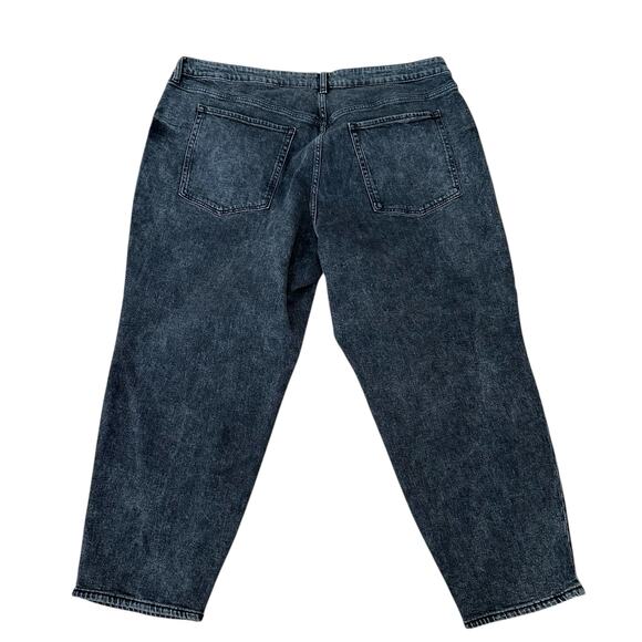 Old Navy Women Charcoal Grey High Rise O.G. Straight Ankle Jeans Size 24 - NWT - Picture 2 of 8